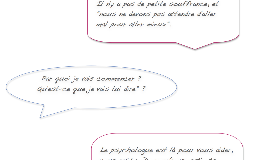 J&rsquo;ai peur d&rsquo;aller voir un psy