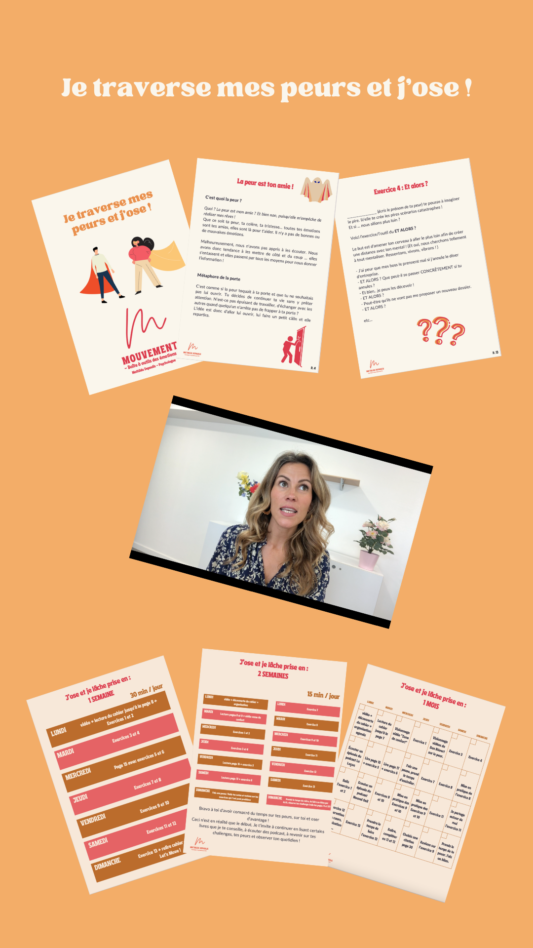 cahier peur cahier émotions