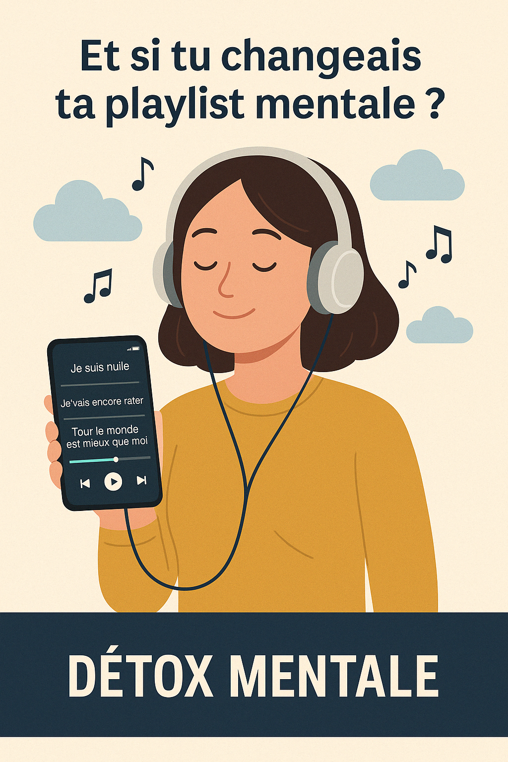playlist mentale reprogrammation rumination burn out
