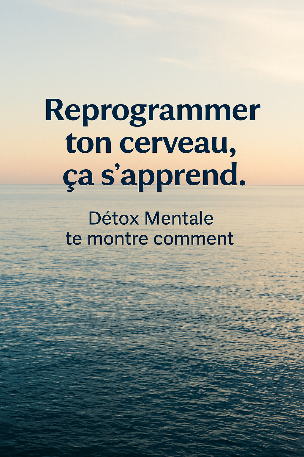 Reprogramme ton cerveau TCC surcharge mentale burn out charge<br />